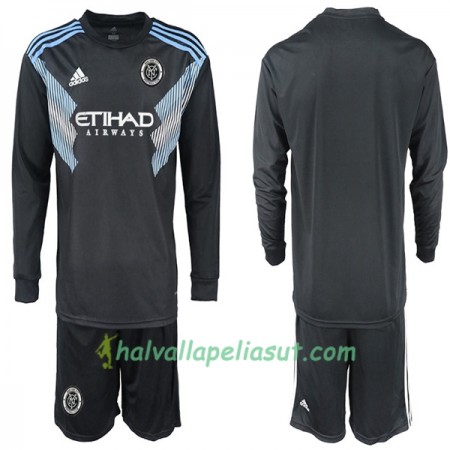 Jalkapallo Pelipaidat New York City Lasten Vieraspaita 2018-2019 Pitkähihainen